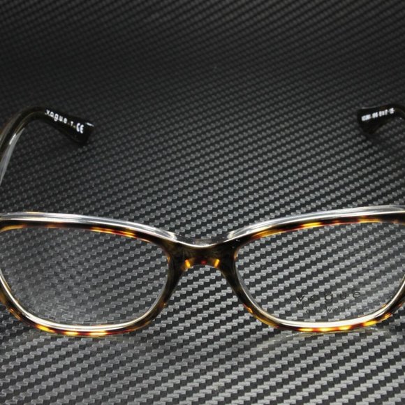 Vogue Women\'s Havana Transparent Eyeglasses!